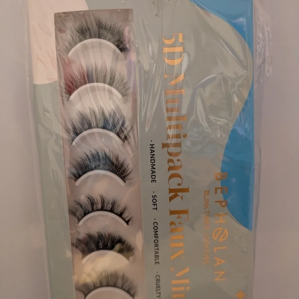 Bepholan Faux Mink Lashes Multipack NWT